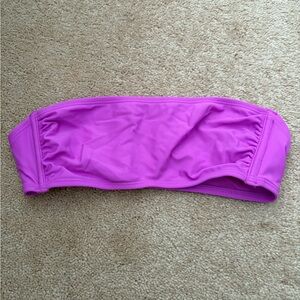 Pink Bandeau Bikini Top. Wild fable size small